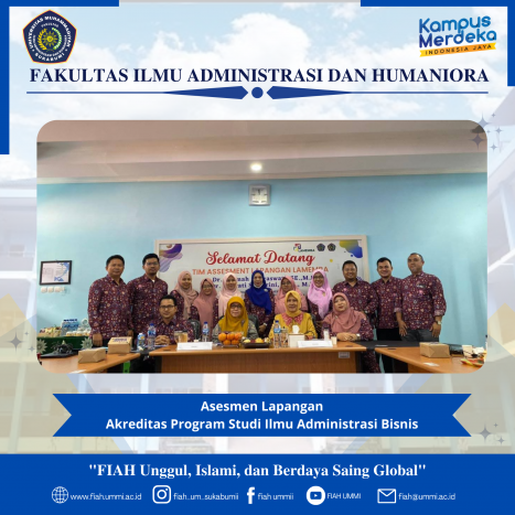 Field Assessment of Business Administration Study Program Accreditation Field Assessment of Business Administration Study Program Accreditation