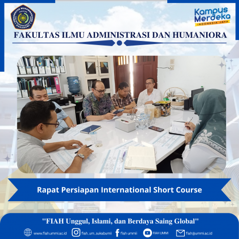 FIAH International Short Course II Preparatory Meeting FIAH International Short Course II Preparatory Meeting