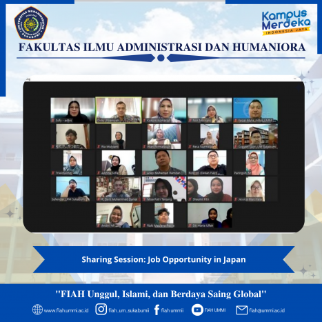 Sharing Session: Job Opportunity in Japan Sharing Session: Job Opportunity in Japan