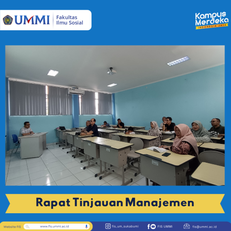 Management Review Meeting at FIS UMMI Management Review Meeting at FIS UMMI