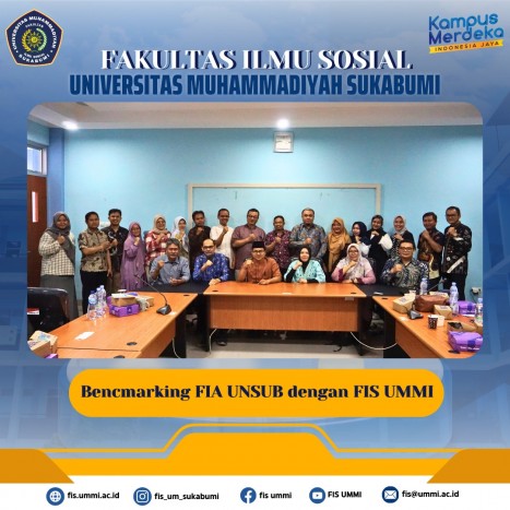 Benchmarking of the Faculty of Administrative Sciences, Subang University to the Faculty of Social Sciences, UMMI Benchmarking of the Faculty of Administrative Sciences, Subang University to the Faculty of Social Sciences, UMMI